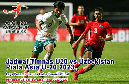 Jadwal Timnas U20 vs Uzbekistan di Piala Asia U-20 2023, Laga Penentu Garuda Lolos Perempatfinal